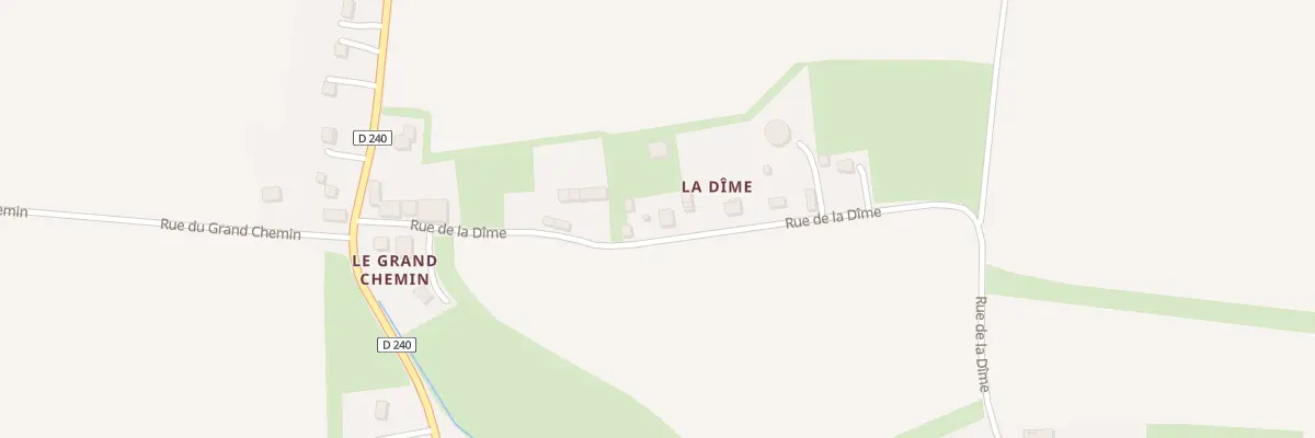 Plan du 5081 La Dime à Martigny-sur-l’Ante