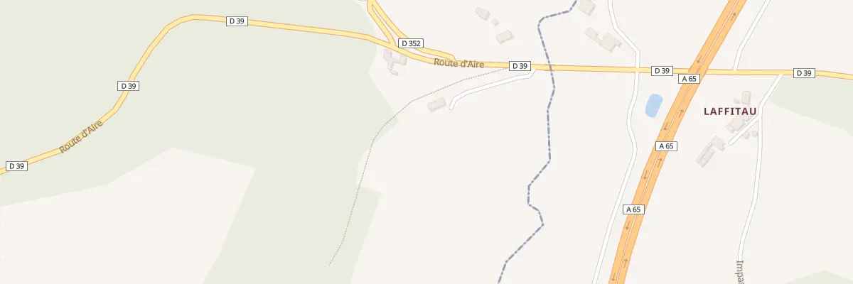 Plan du 5002F Rte d’Aire à Duhort-Bachen