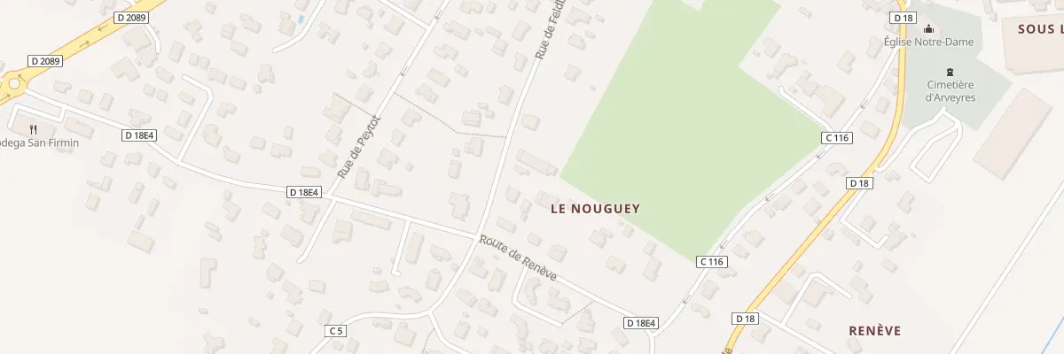 Plan du 21 Rue de Feldbach à Arveyres