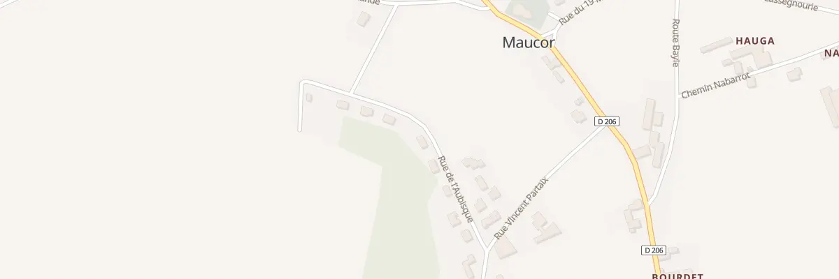 Plan du 15 Rue de l’Aubisque à Maucor
