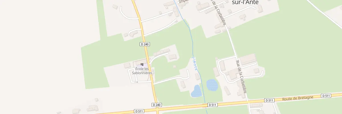 Plan du 8 Rue de l’Église à Martigny-sur-l’Ante