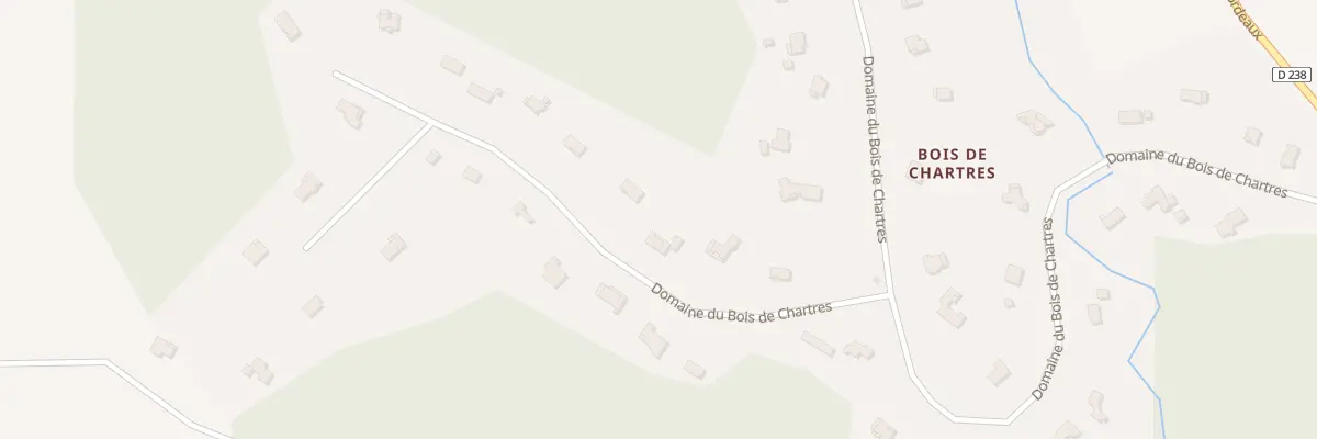 Plan du 18 Dom du Bois de Chartres à Targon
