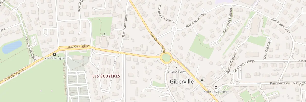 Plan du 2 Rue de l’Église à Giberville