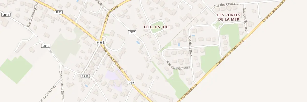 Plan du 14 Rue du Colonel Dawson à Saint-Aubin-d’Arquenay