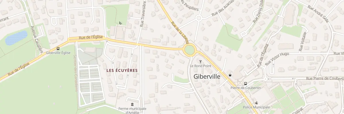 Plan du 3 Rue de l’Église à Giberville