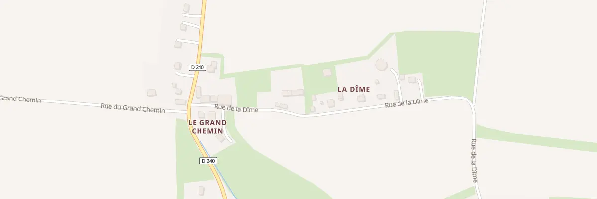 Plan du 5029 Le Grand Jardin à Martigny-sur-l’Ante
