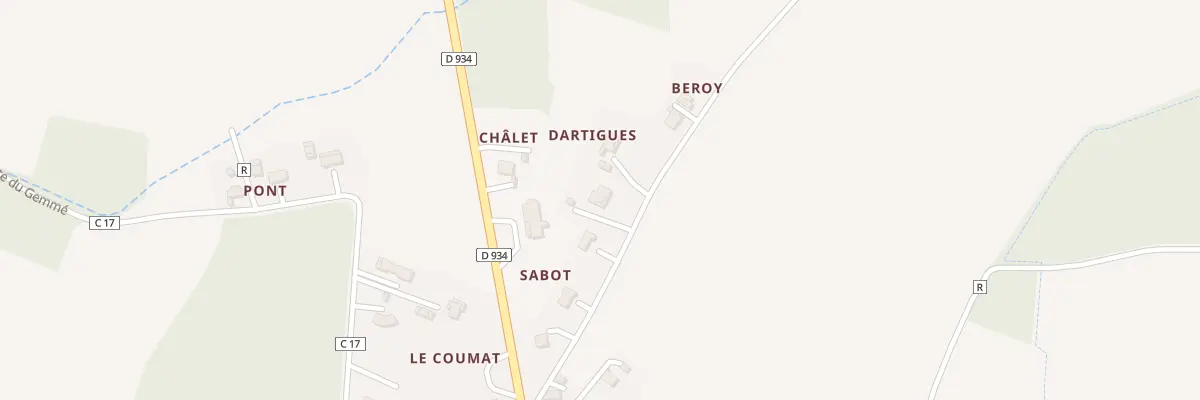 Plan du 179 Rte de l’Eau-blanche au Vignau