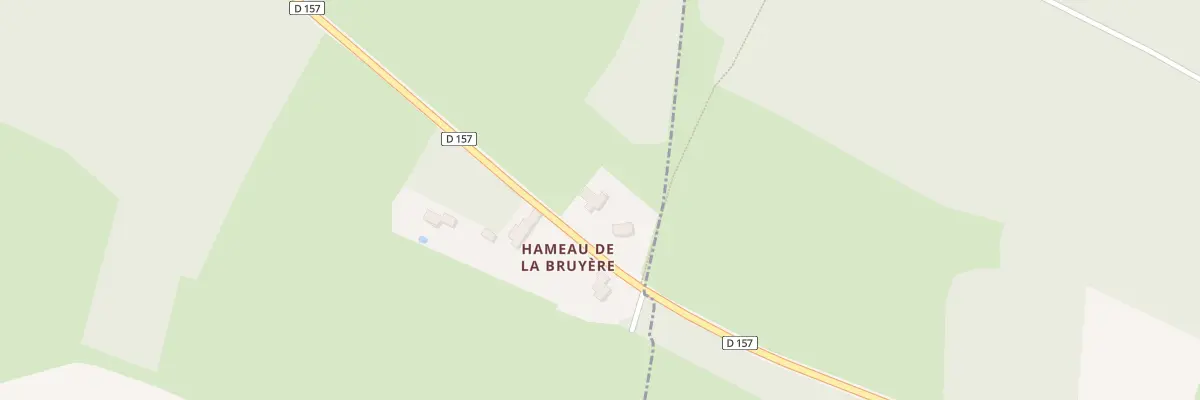 Plan du 1 Ham de la Bruyère à Leffard