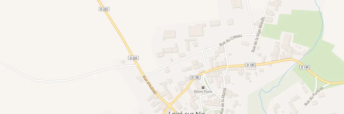 Plan du 7 Rue du Coteau à Loiré-sur-Nie