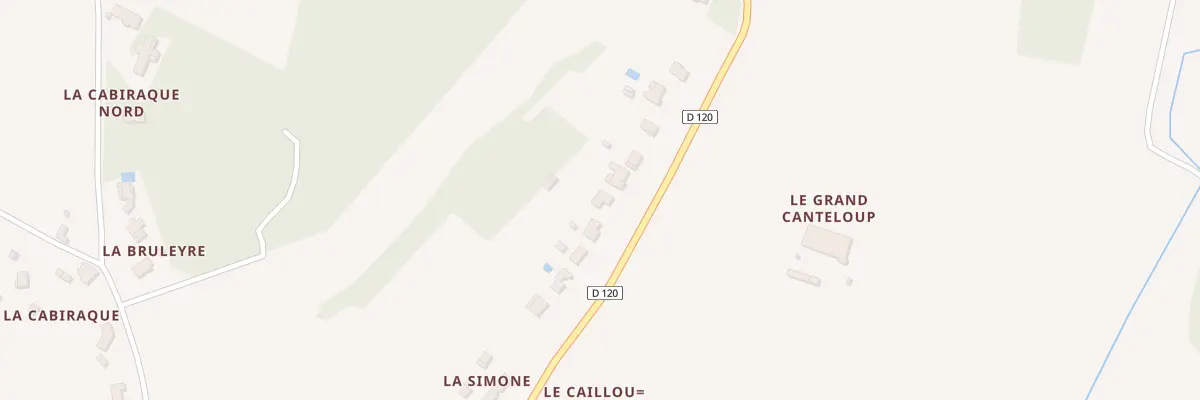 Plan du 10D La Simone à Nérigean