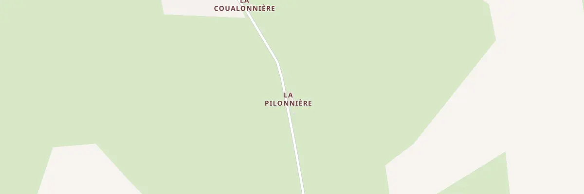 Plan du 1 La Pilonniere à Voutré