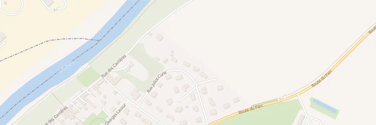 Plan du 12 Rue Joliot Curie à Ranville