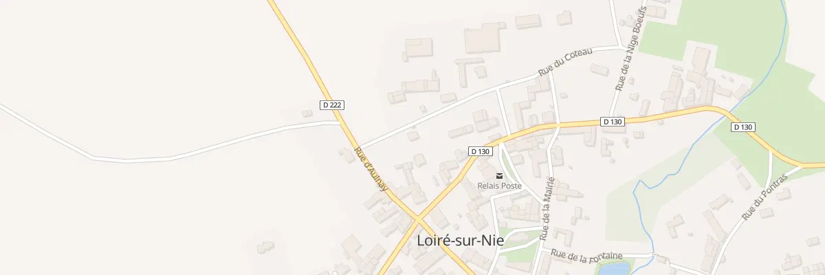 Plan du 6 Rue du Coteau à Loiré-sur-Nie