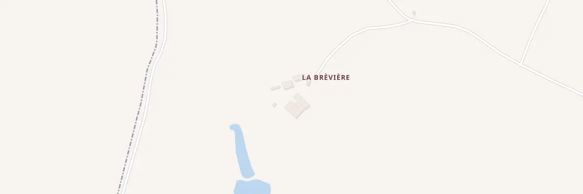 Plan du 5201 La Breviere à Boussais