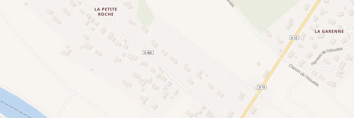 Plan du 12 Rte de la Roche à Saint-Brice
