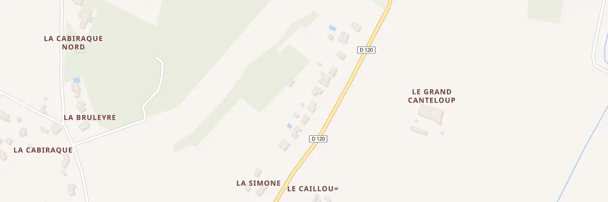 Plan du 10C La Simone à Nérigean