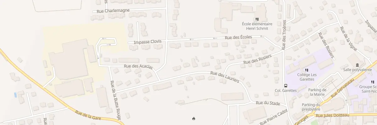 Plan du 16 Rue des Lauriers à Villaines-la-Juhel