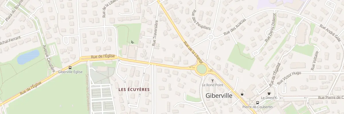 Plan du 6 Rue de l’Église à Giberville