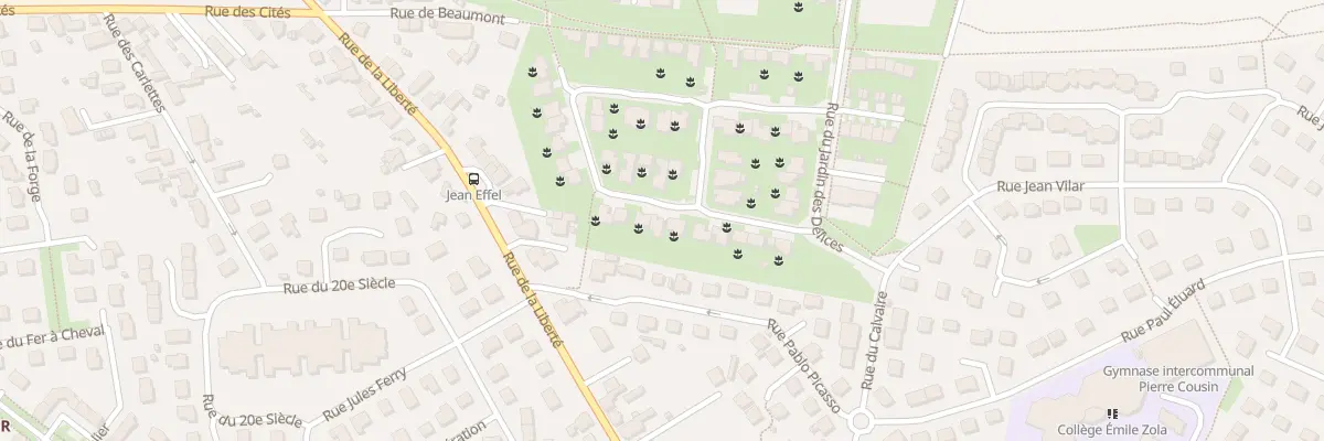 Plan du 13 Rue du Déjeuner sur l’herbe à Giberville