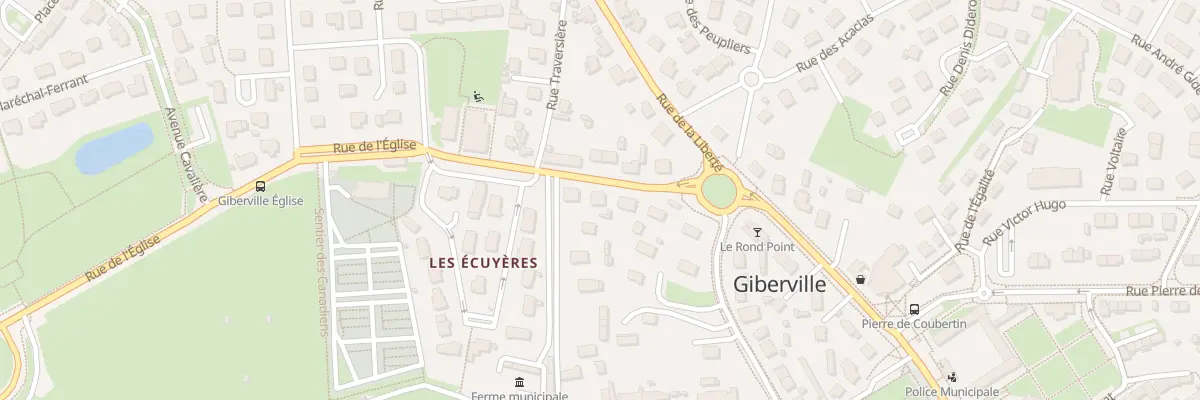 Plan du 7 Rue de l’Église à Giberville