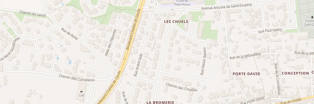 Plan du 50 Av St Exupery à Doué-en-Anjou