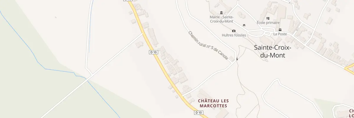 Plan du 66 Damanieu à Sainte-Croix-du-Mont
