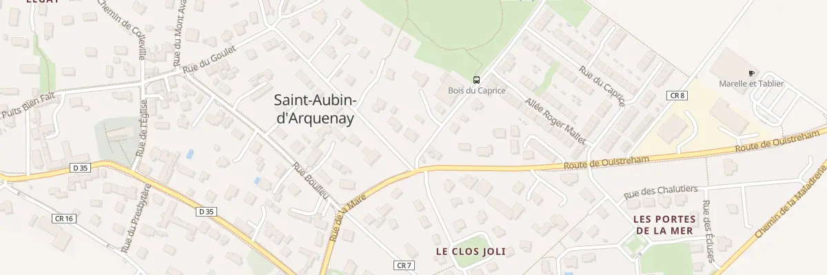 Plan du 1 Che des Campagnes à Saint-Aubin-d’Arquenay