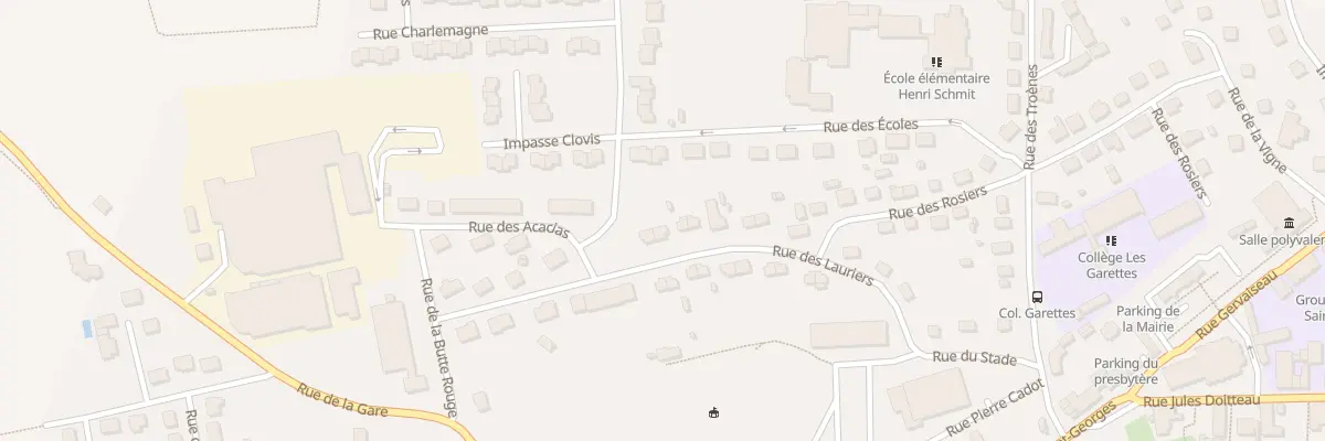 Plan du 20 Rue des Lauriers à Villaines-la-Juhel