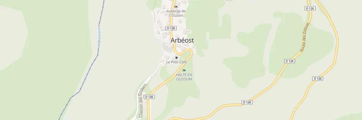 Plan du 5042 Le Bourg à Arbéost