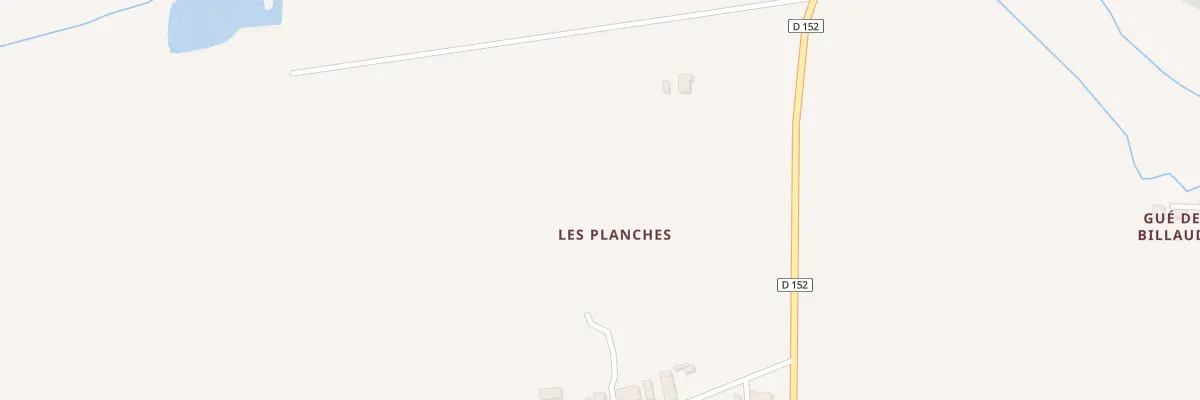 Plan du 5191 Les Planches à Saint-Maigrin