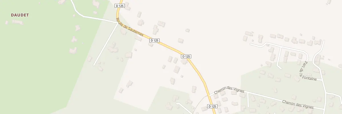 Plan du 49 Rte de Sauternes à Roaillan
