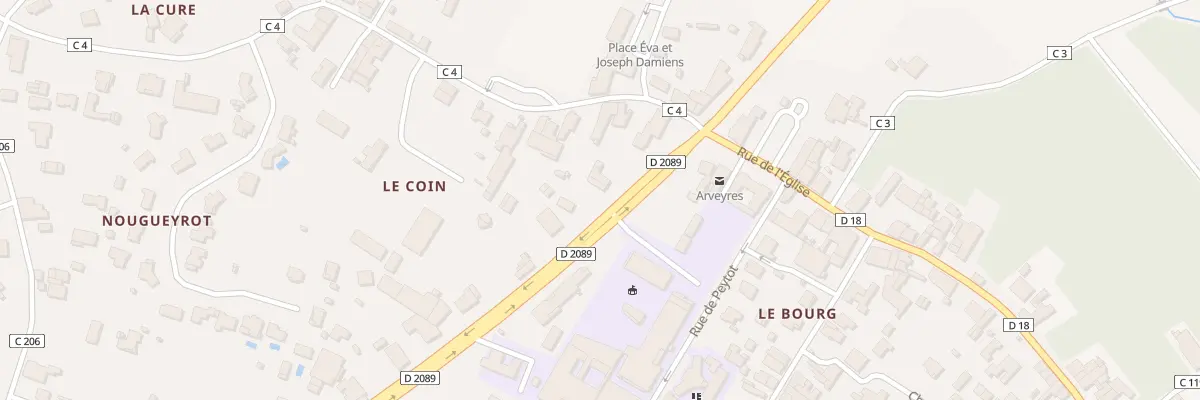 Plan du 16 Rte de Bordeaux à Arveyres