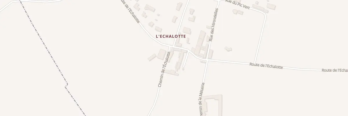 Plan du 971 Rte de l’Échalotte à Juillac-le-Coq