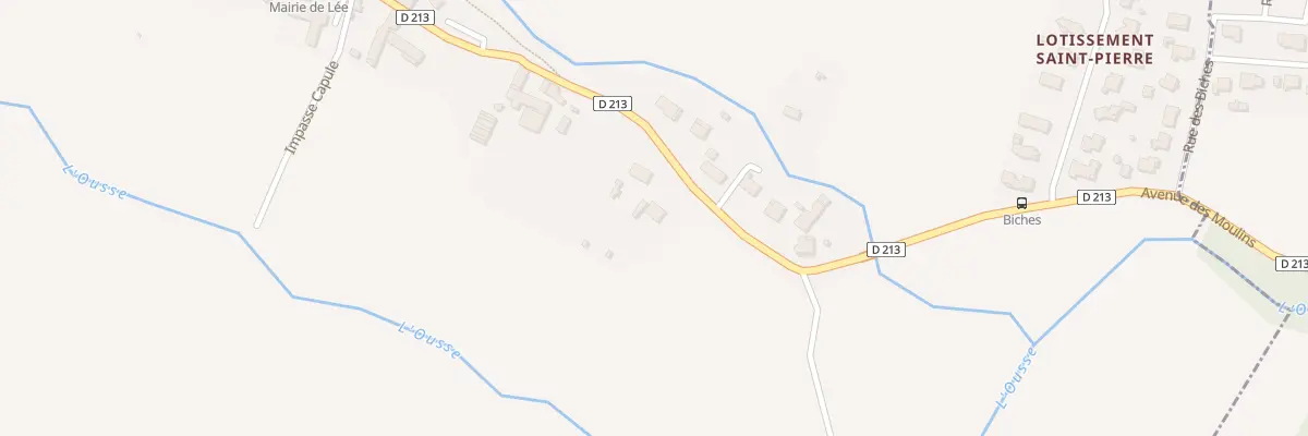 Plan du 39 Av des Moulins à Lée