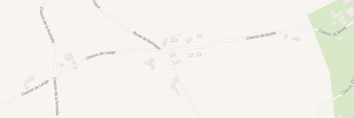 Plan du 7 Rte de Barinque à Lasclaveries