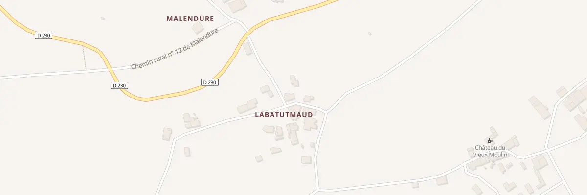 Plan du 12 Roumaud Est à Loupiac