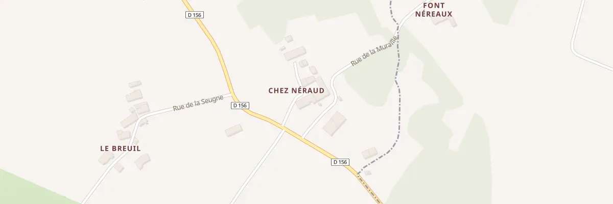 Plan du 5090 Chez Neraud à Chatenet