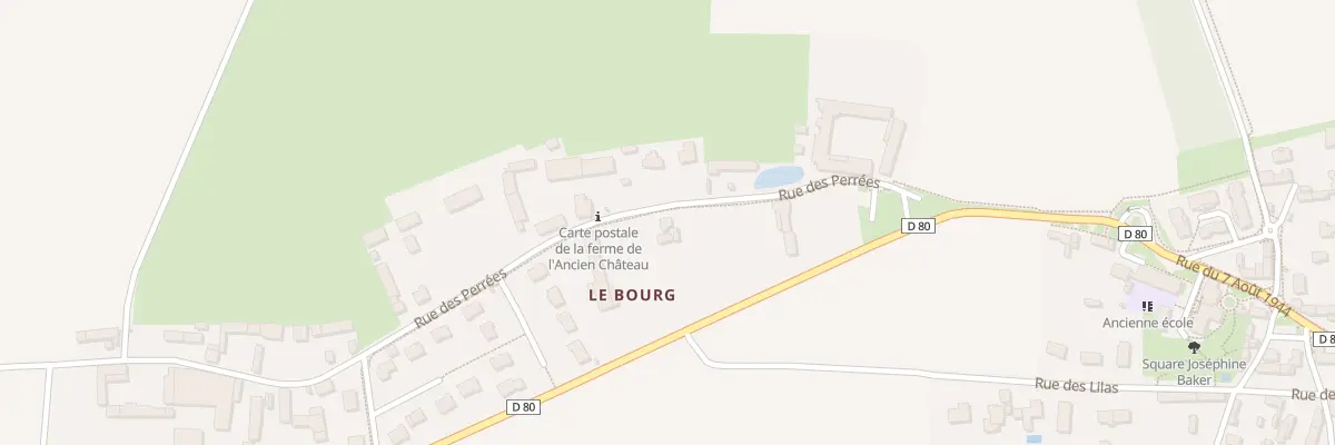 Plan du 5 Rue des Perrées au Castelet