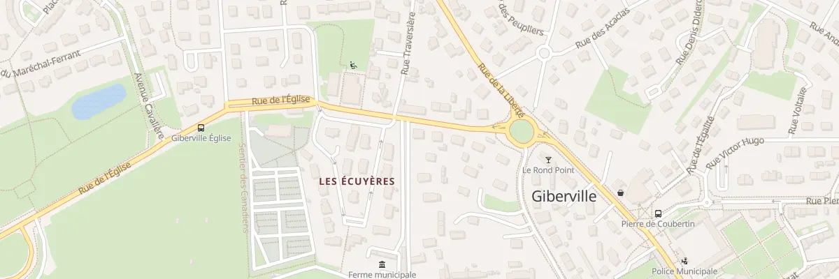 Plan du 9 Rue de l’Église à Giberville