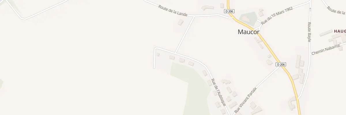Plan du 21 Rue de l’Aubisque à Maucor