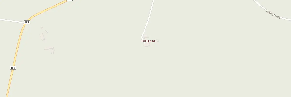 Plan du 19 Bruzac à Pompéjac