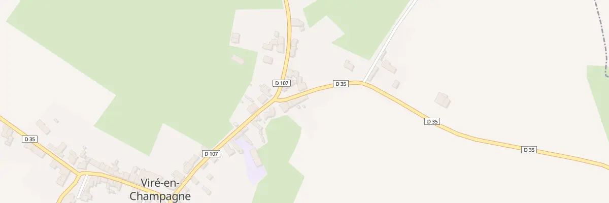 Plan du 4 Rue des Frênes à Viré-en-Champagne