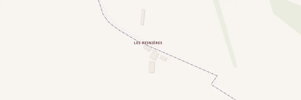 Plan du 1 Les Reinières à Cossé-en-Champagne