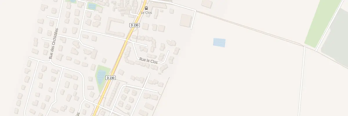 Plan du 27 Rue le Clos à Grentheville