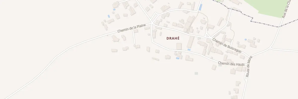 Plan du 33 Che des Hauts Drahe à La Crèche