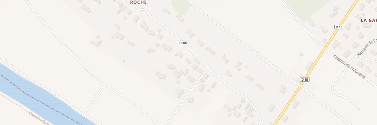 Plan du 25 Rte de la Roche à Saint-Brice