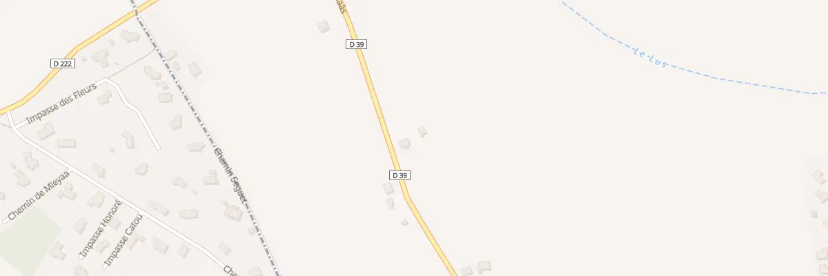 Plan du 31 Rte de Morlaas à Bernadets
