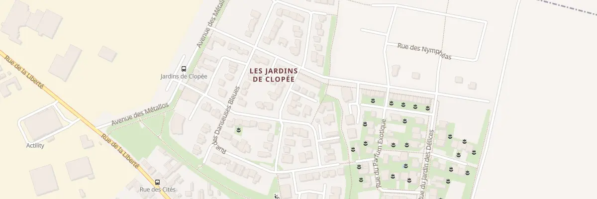 Plan du 48 Rue des Danseuses bleues à Giberville