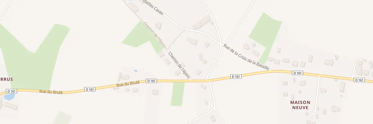 Plan du 1 Rue de Bacchus à Loretz-d’Argenton