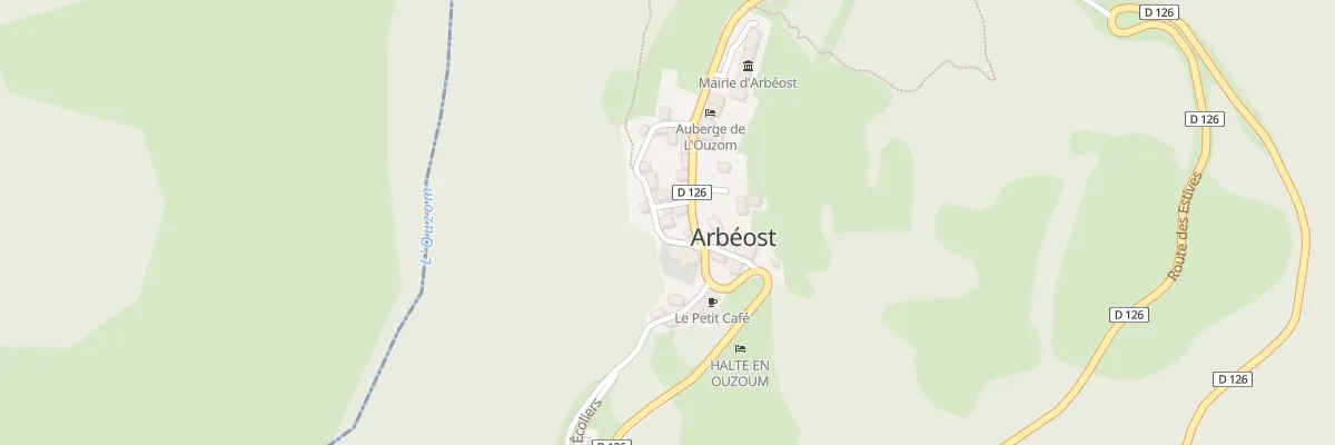 Plan du 5068 Barraquet à Arbéost